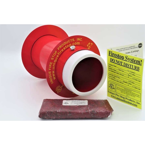 Through Pentration Smooth Firestop Sleeve Kit 4 Inch Diameter